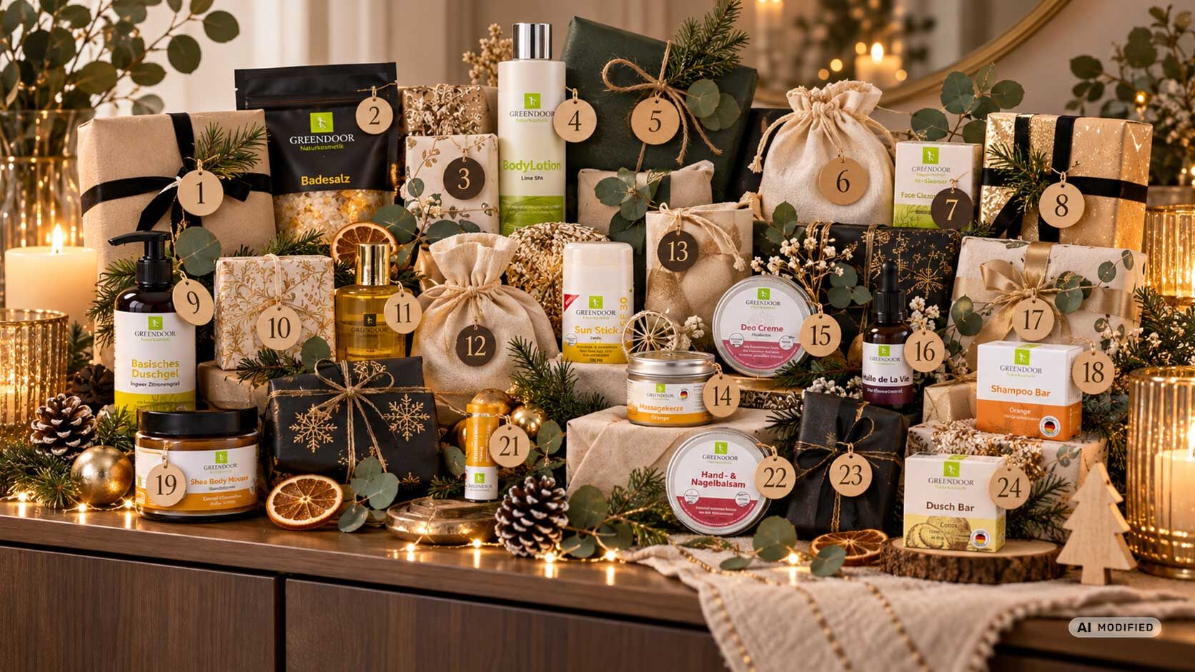 Adventskalender DIY Luxus Set Adventskalender DIY Luxus Set