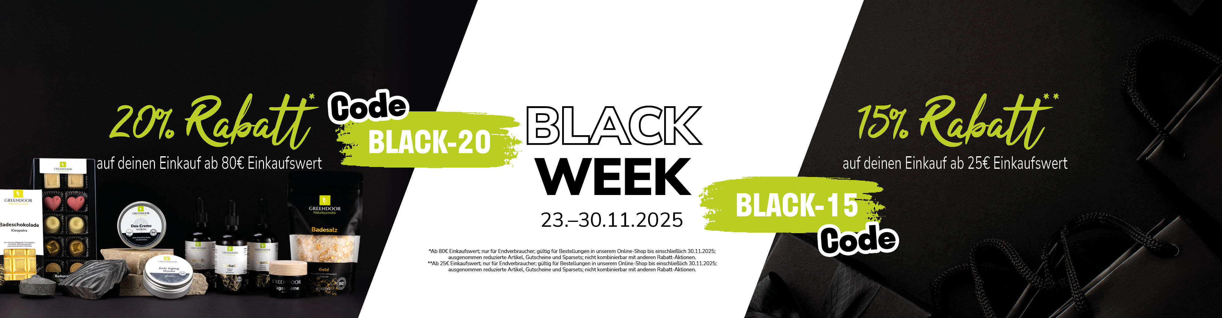 Naturkosmetik Black Week Rabatte Naturkosmetik Black Week Rabatte