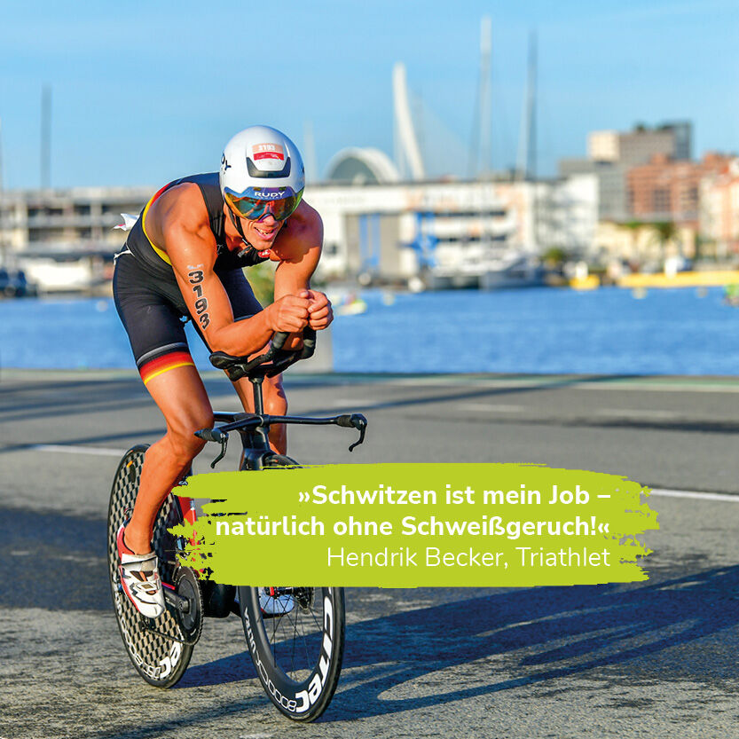 Blog_Hendrik_Becker Triathlet Hendrik Becker beim Radfahren