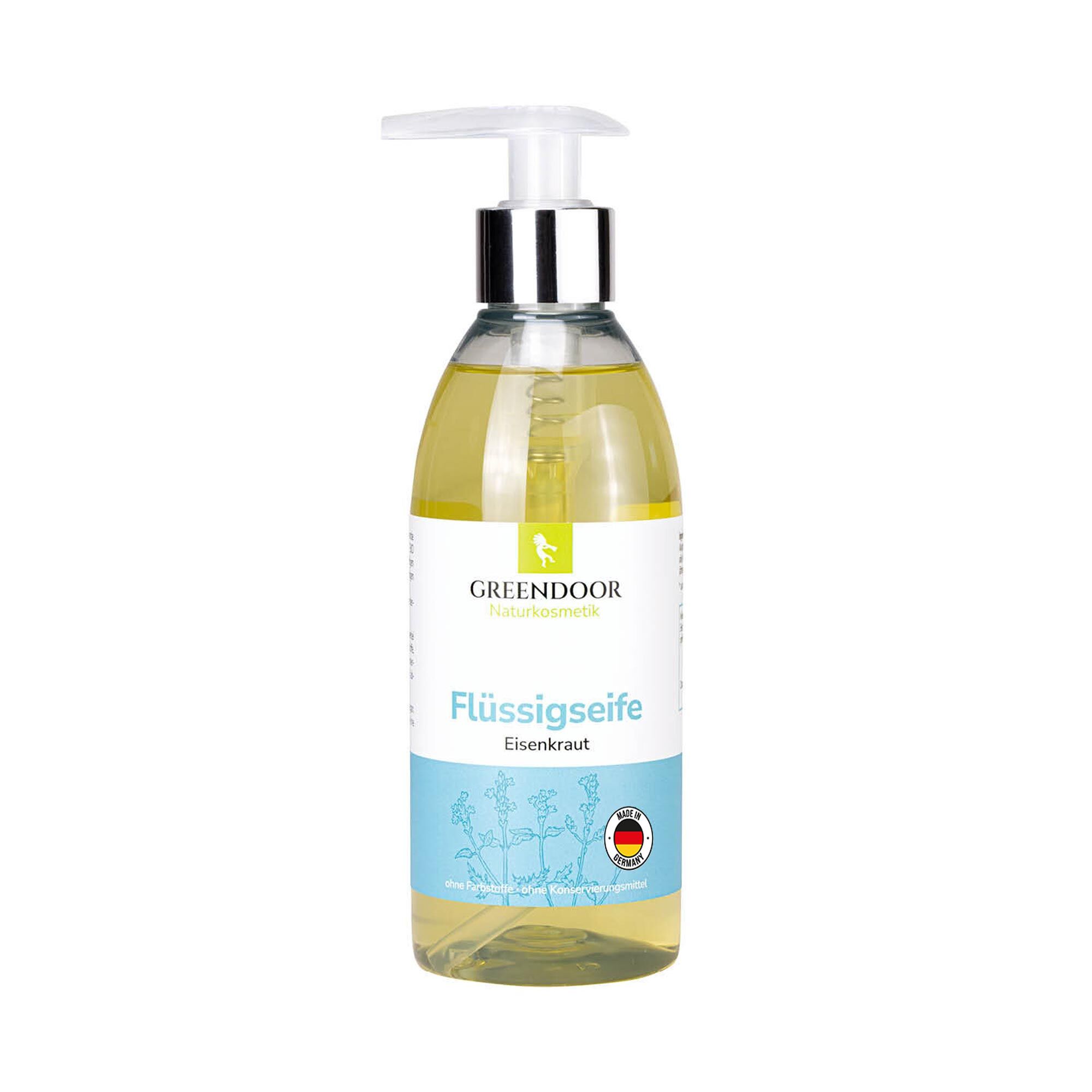 Flüssigseife Eisenkraut Greendoor Flüssigseife Eisenkraut in der Pumpspenderflasche