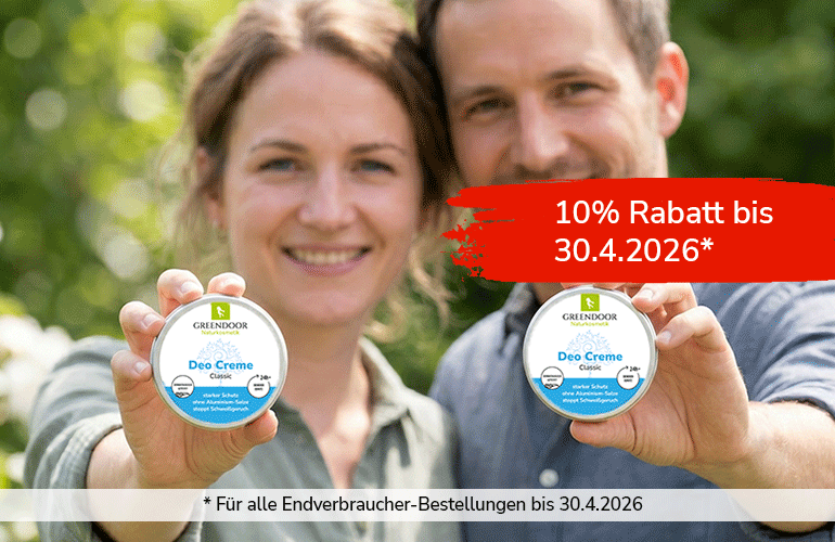 Naturkosmetik Deocreme Rabatt