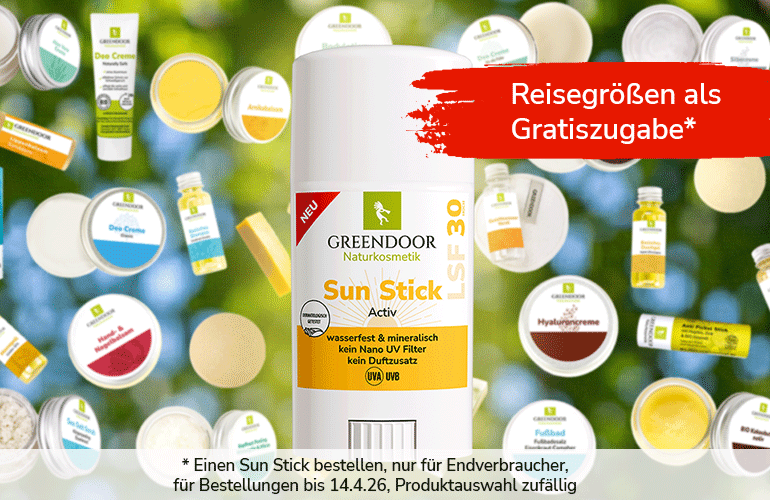 Naturkosmetik, Gratisbeigabe Naturkosmetik, Gratisbeigabe