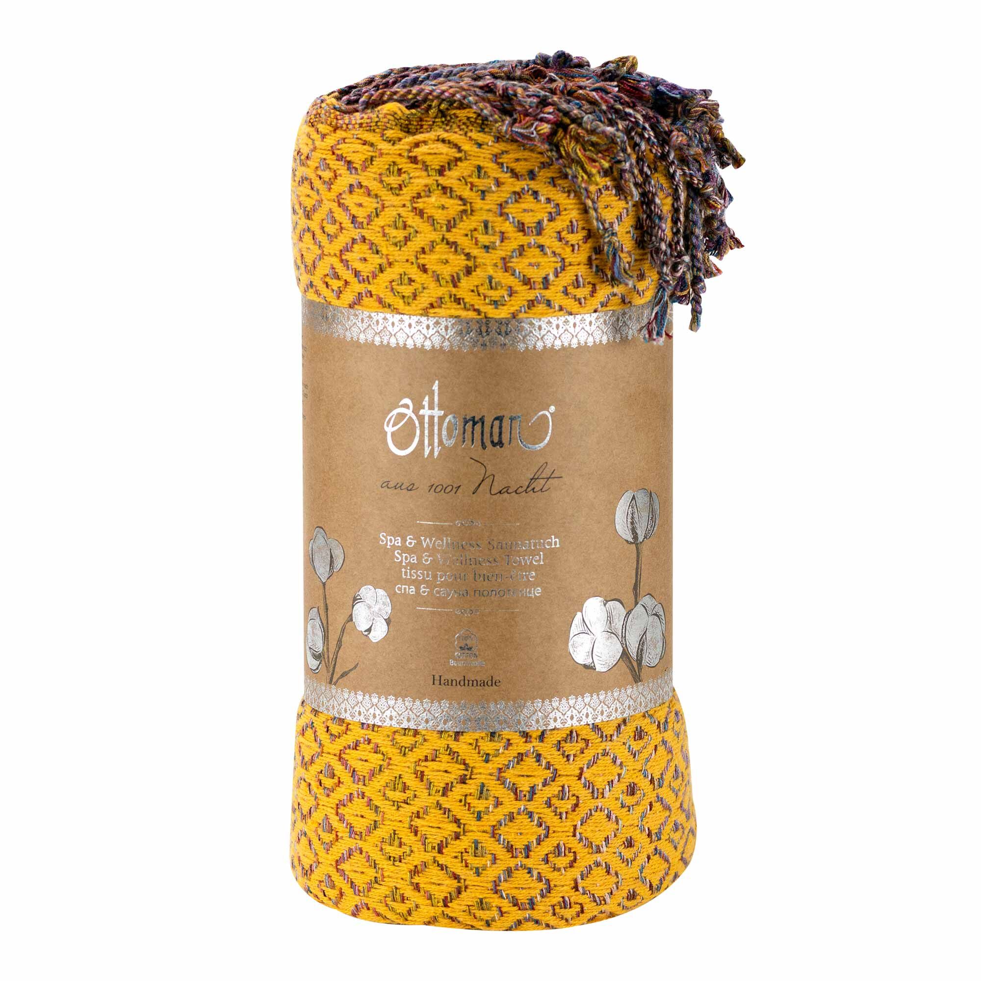 Premium Hamam Tuch Jasmin gelb Premium Hamam Tuch Jasmin gelb