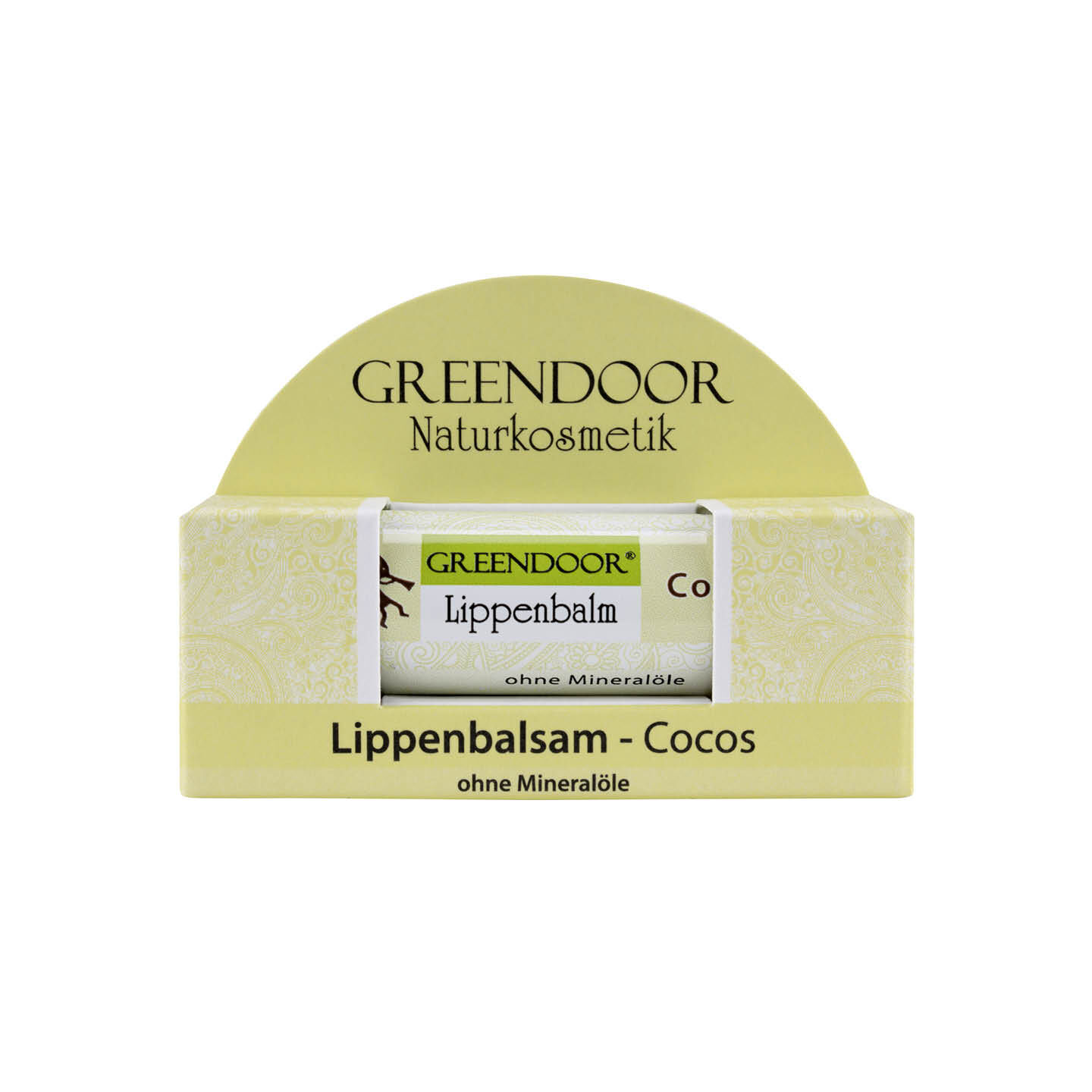 Lippenbalsam Cocos mit Verpackung