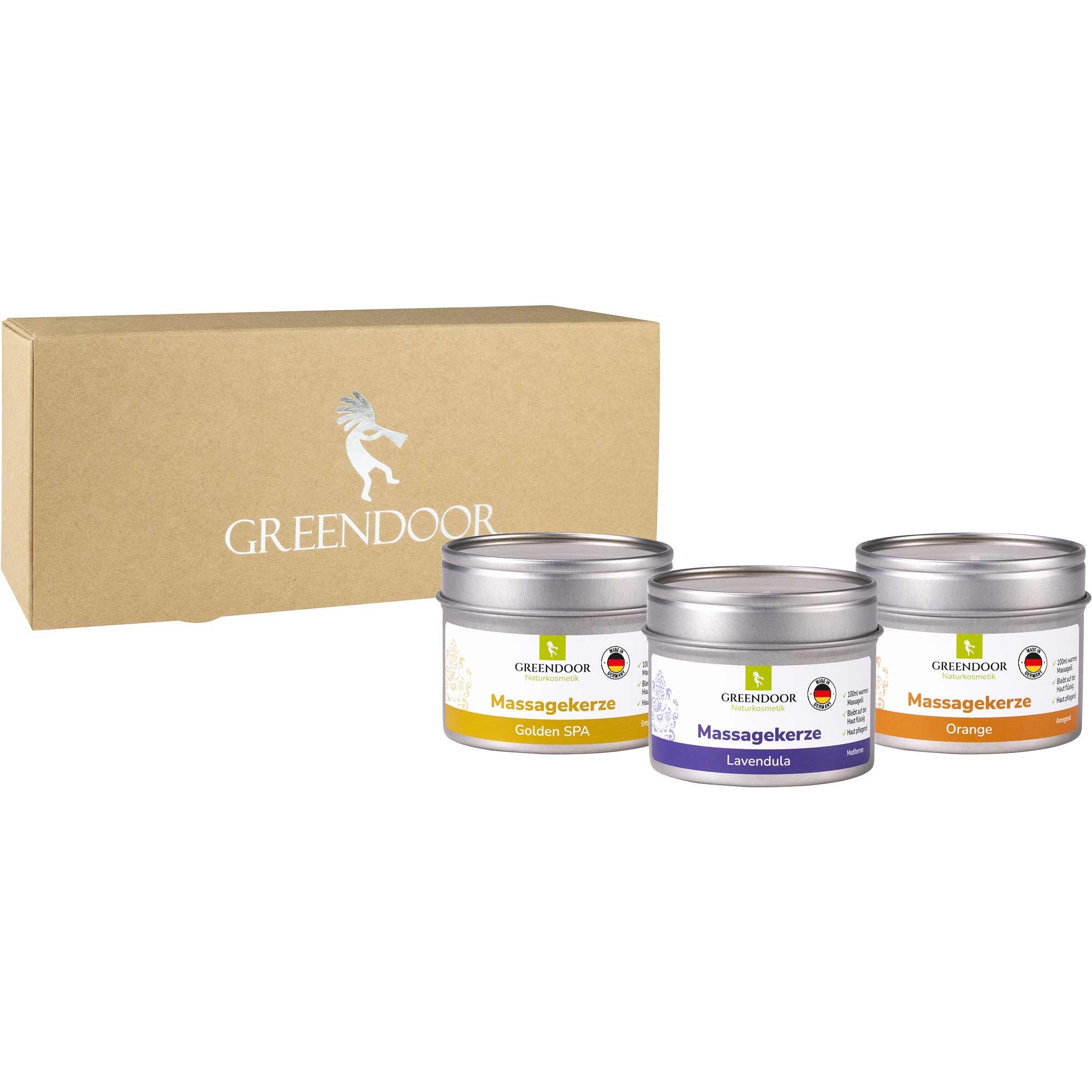 Geschenk Set Massagekerzen Geschenk Set Massagekerzen