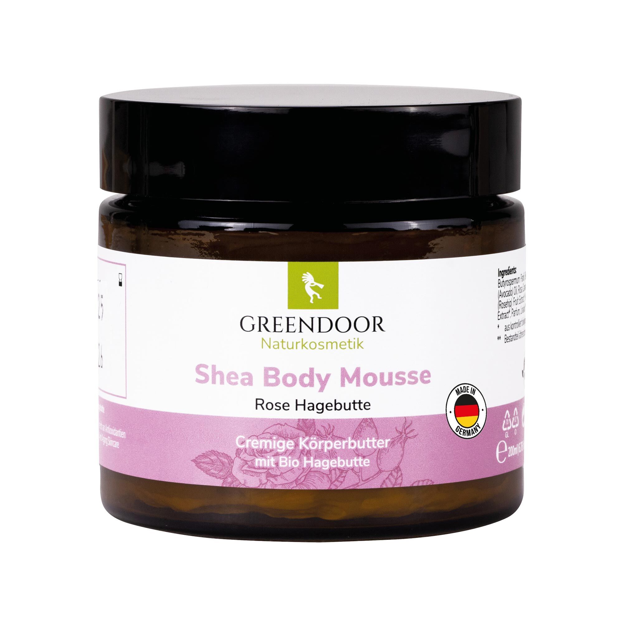 Shea Body Mousse Rose Shea Body Mousse Rose