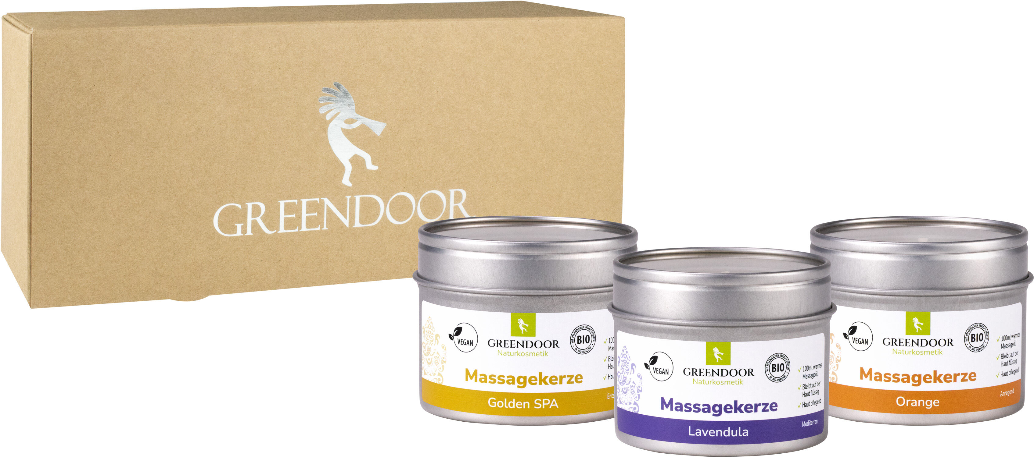 Geschenk Set Massagekerzen Geschenk Set Massagekerzen