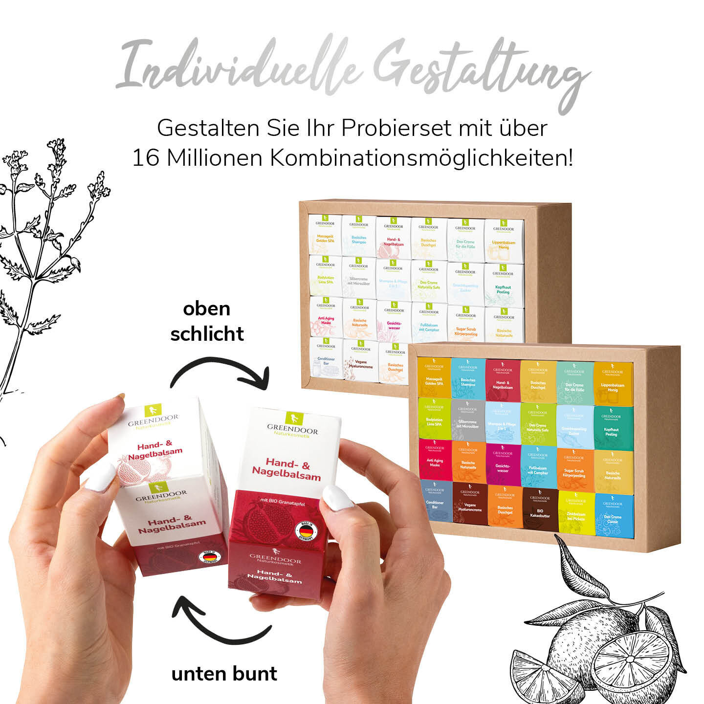 Naturkosmetik Probierset Naturkosmetik Probierset