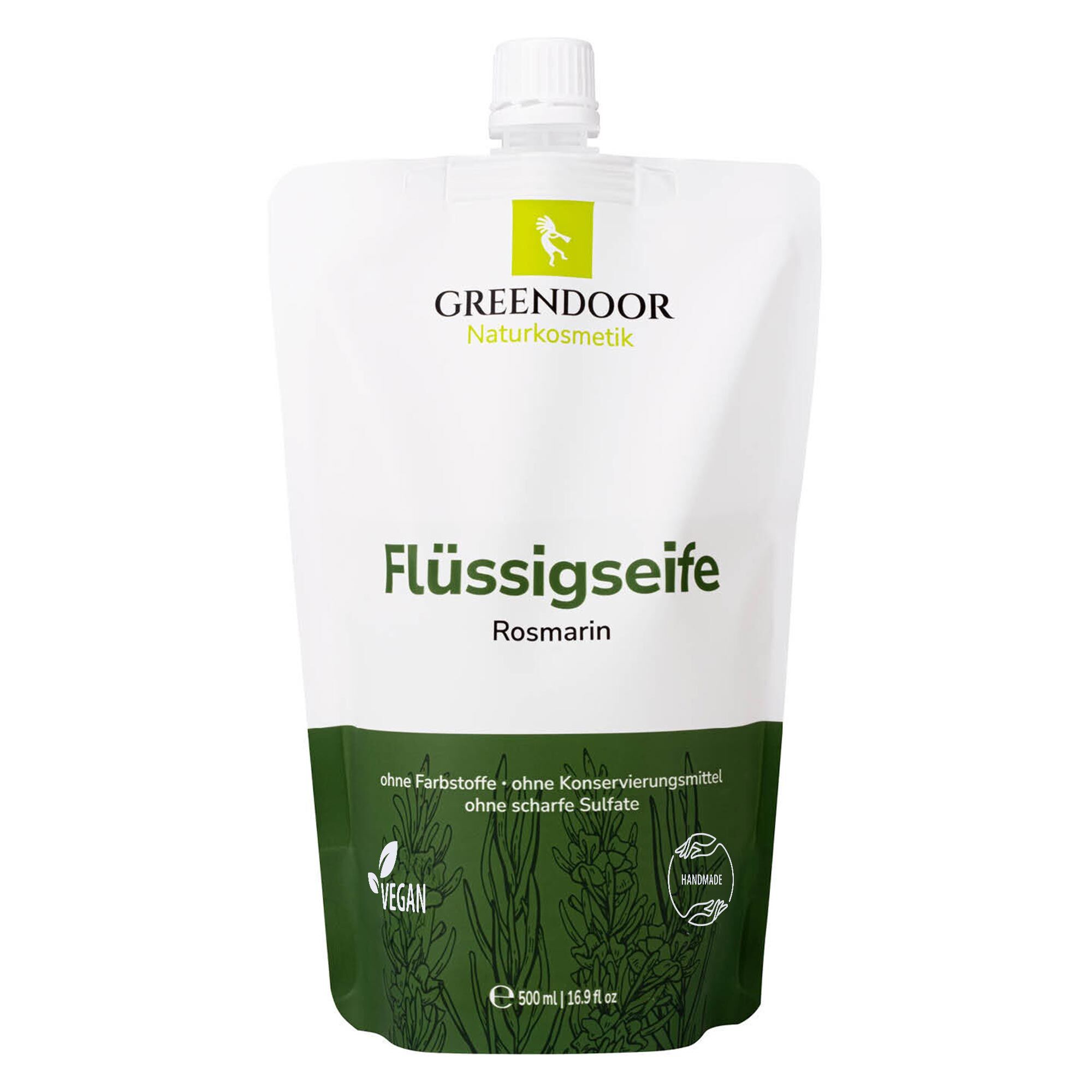 Flüssigseife Nachfüllpackung Rosmarin Flüssigseife Nachfüllpackung Rosmarin