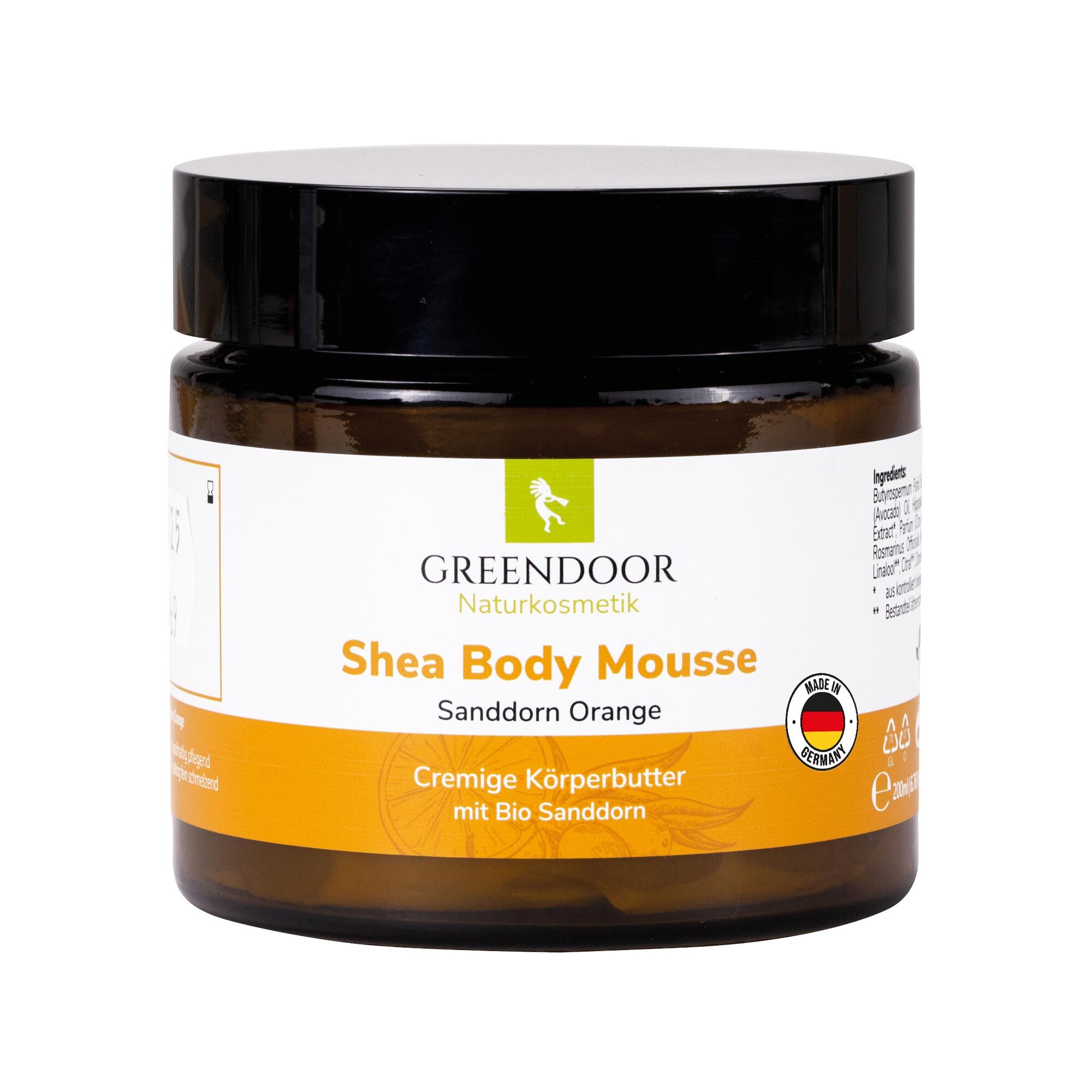 Shea Body Mousse Sanddorn Orange Shea Body Mousse Sanddorn Orange