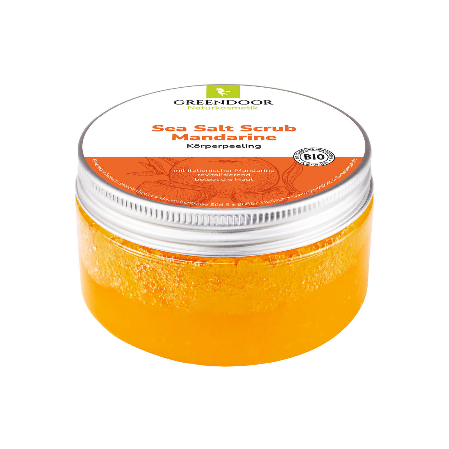Sea Salt Scrub Mandarine Sea Salt Scrub Mandarine