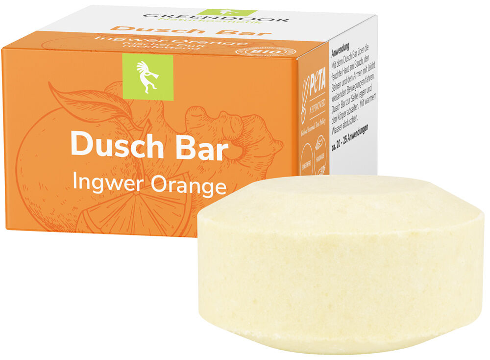 Dusch Bar Ingwer Orange Greendoor Dusch Bar Ingwer Orange