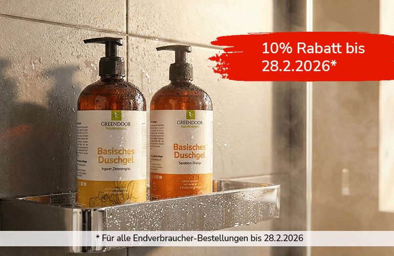 Naturkosmetik Duschgele 10% Rabatt Naturkosmetik Duschgele 10% Rabatt