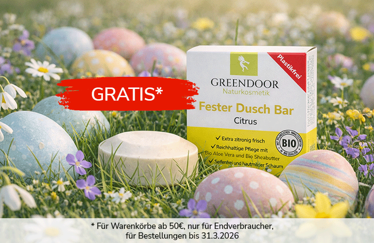 Naturkosmetik, Gratisbeigabe Naturkosmetik, Gratisbeigabe