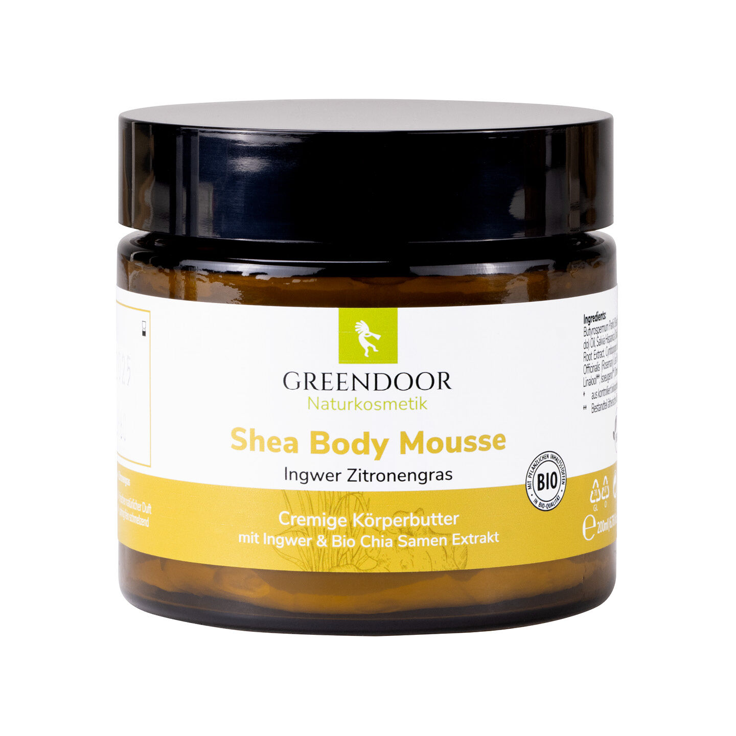 Shea Body Mousse Ingwer Zitronengras