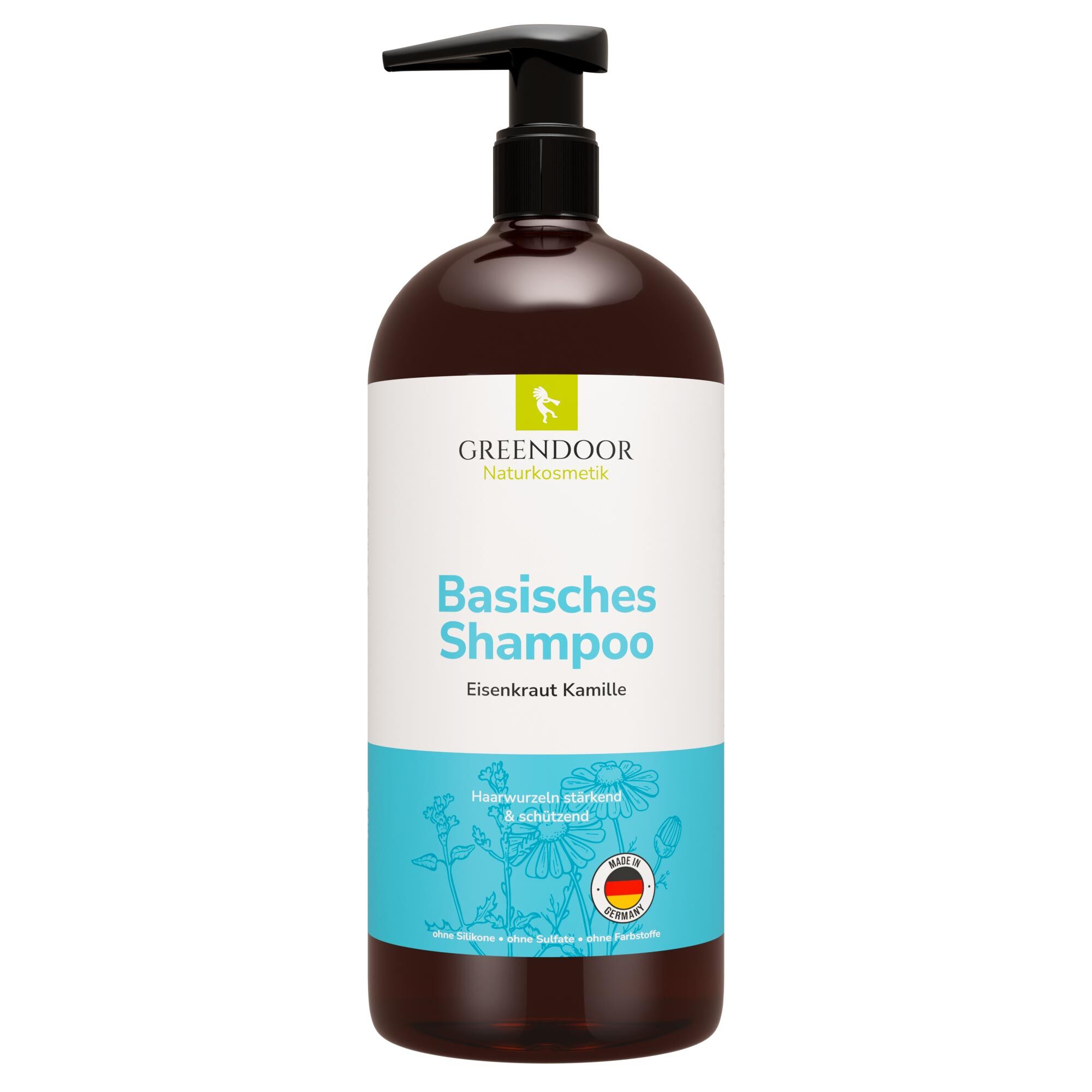 Basisches Shampoo XL Eisenkraut Kamille