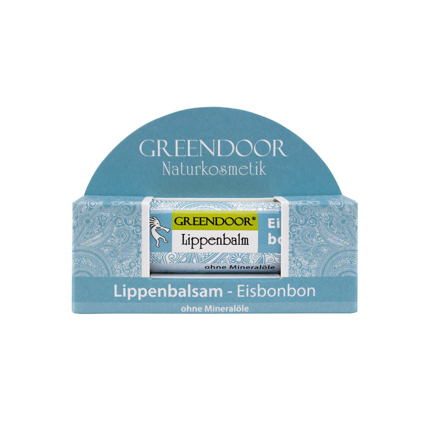Lippenbalsam Eisbonbon mit Verpackung
