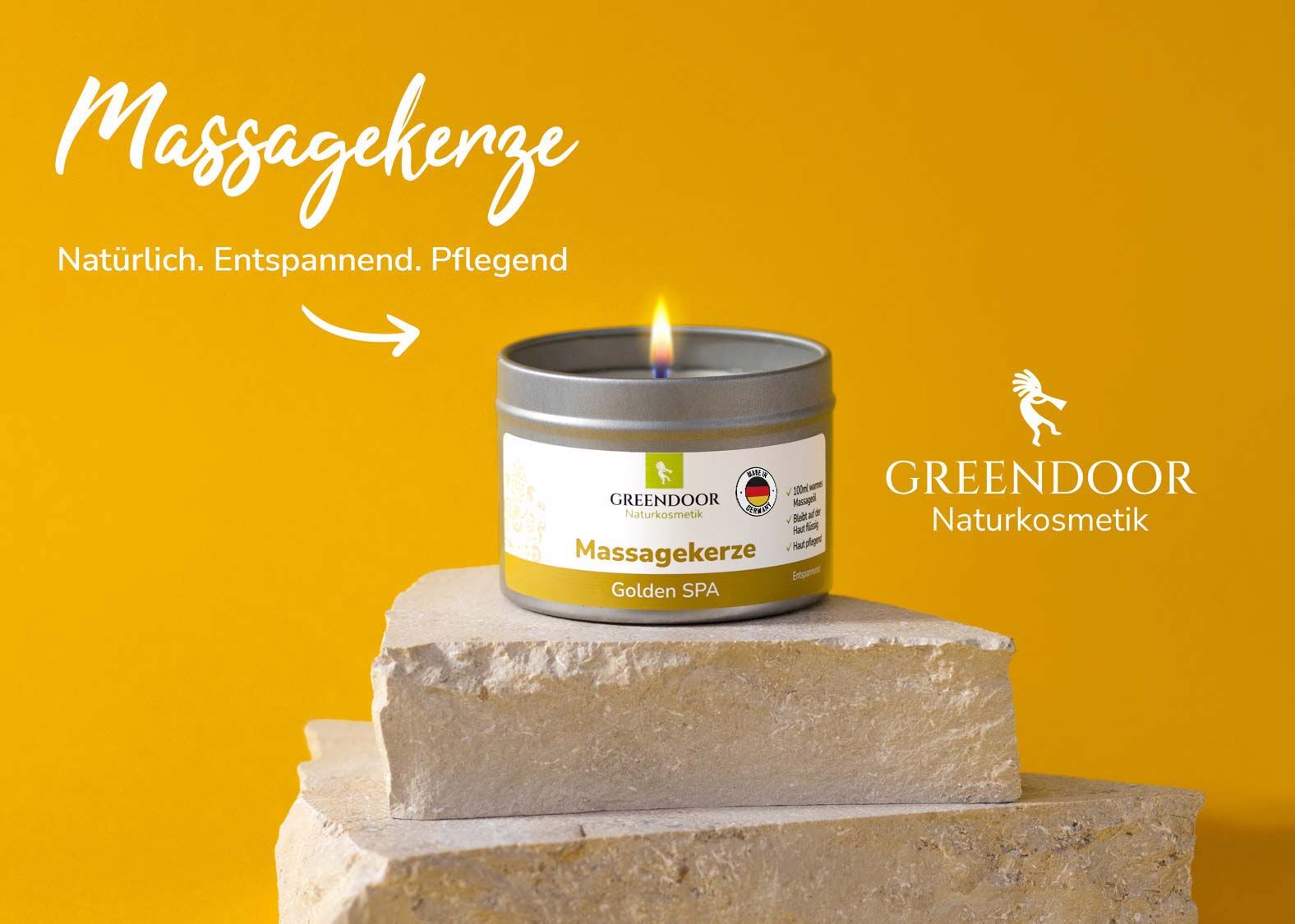 Massagekerze Golden Spa Massagekerze Golden Spa
