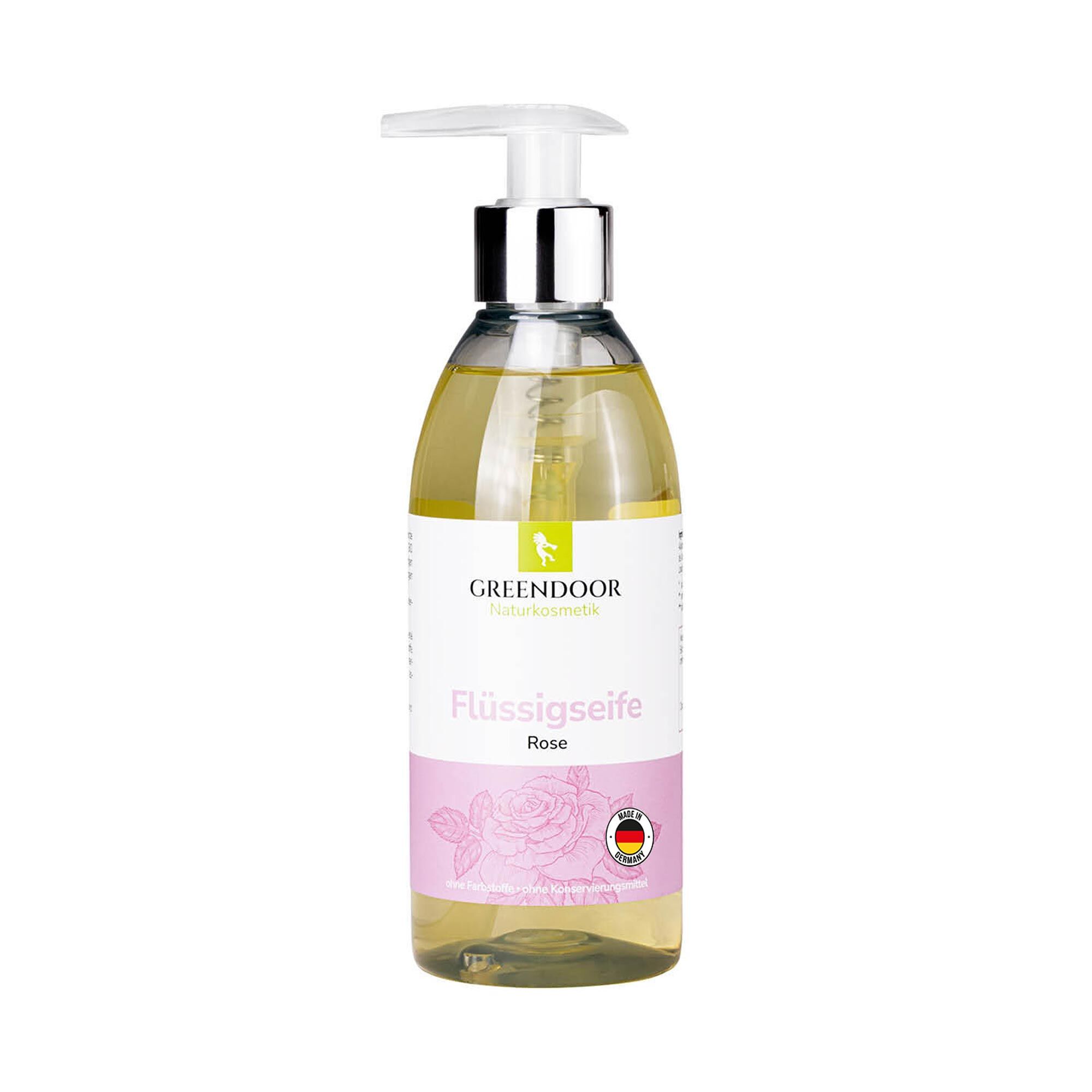 Flüssigseife Rose Greendoor Flüssigseife Rose in der Pumpspenderflasche