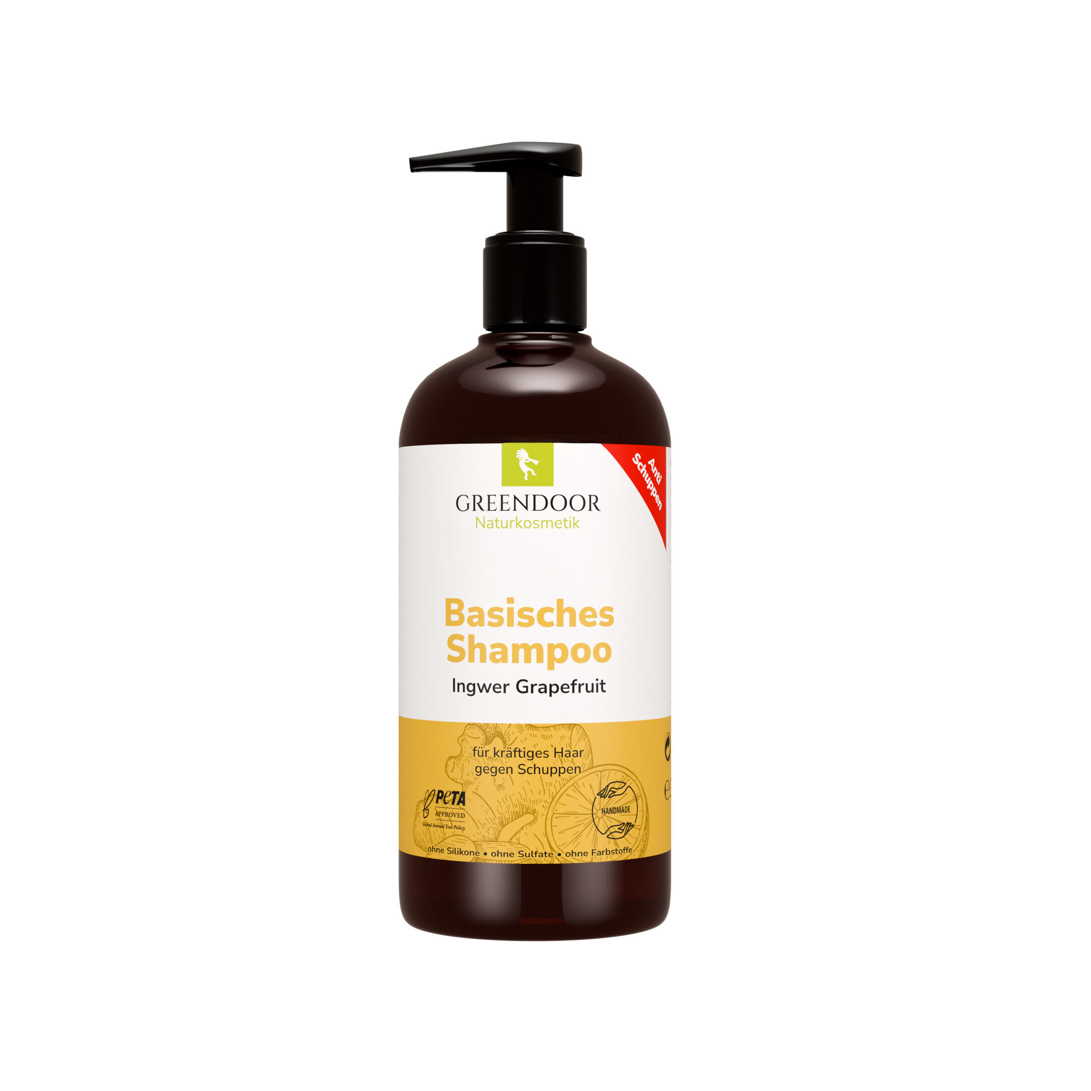 Basisches Shampoo Ingwer Grapefruit