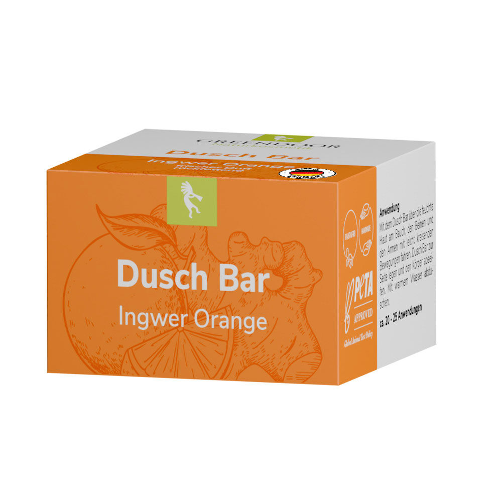 Dusch Bar Ingwer Orange Greendoor Dusch Bar Ingwer Orange