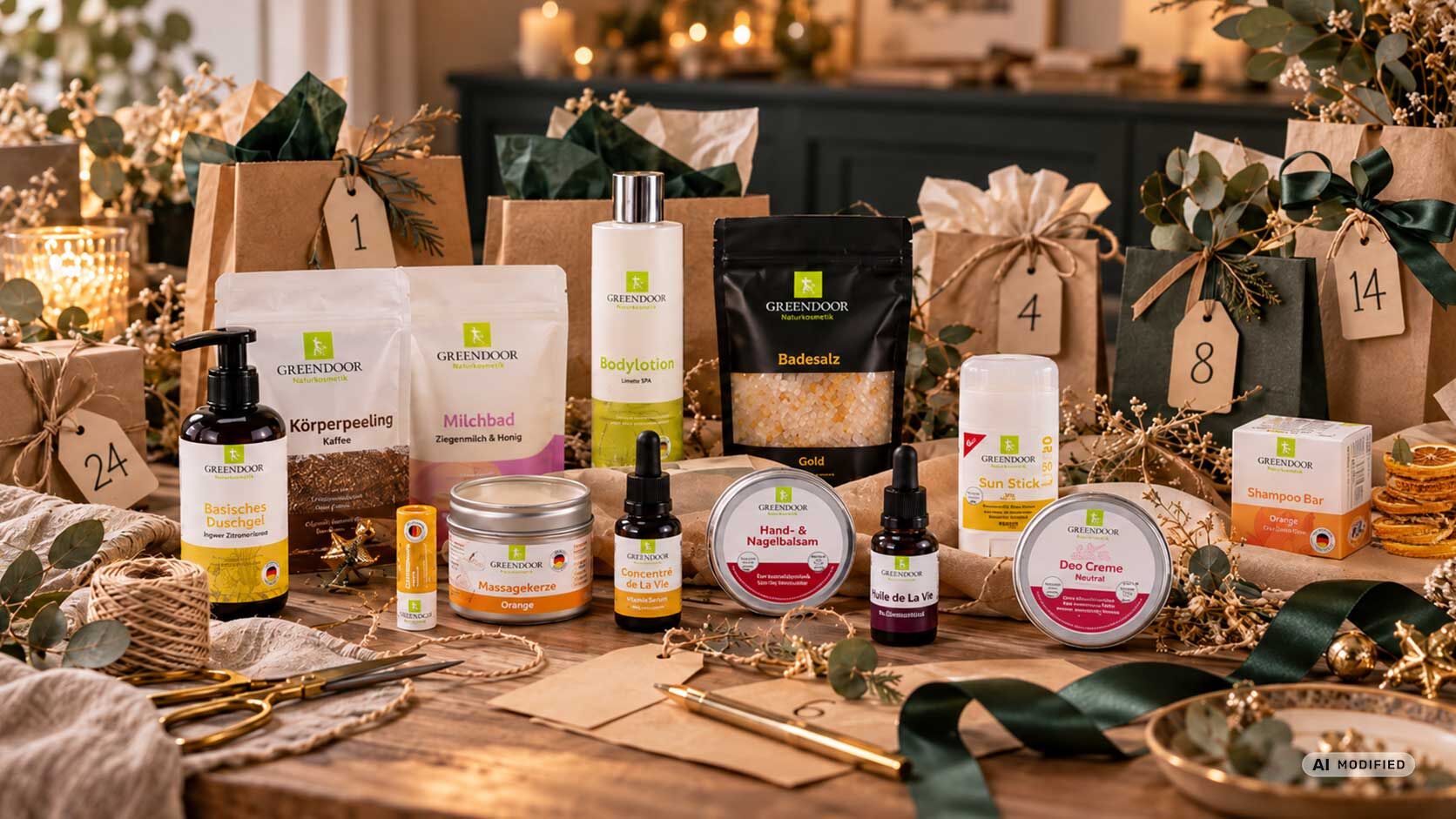 Adventskalender DIY Luxus Set