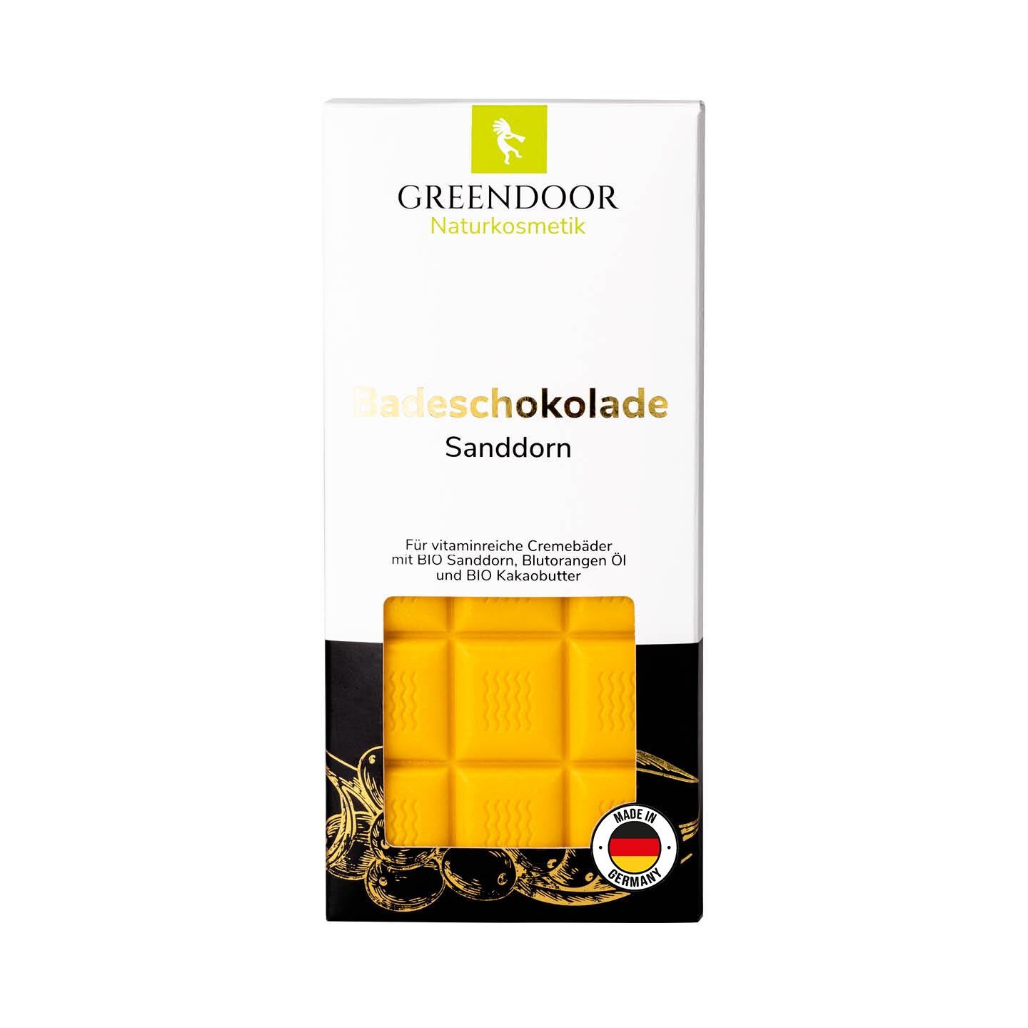 Badeschokolade Sanddorn Badeschokolade Sanddorn