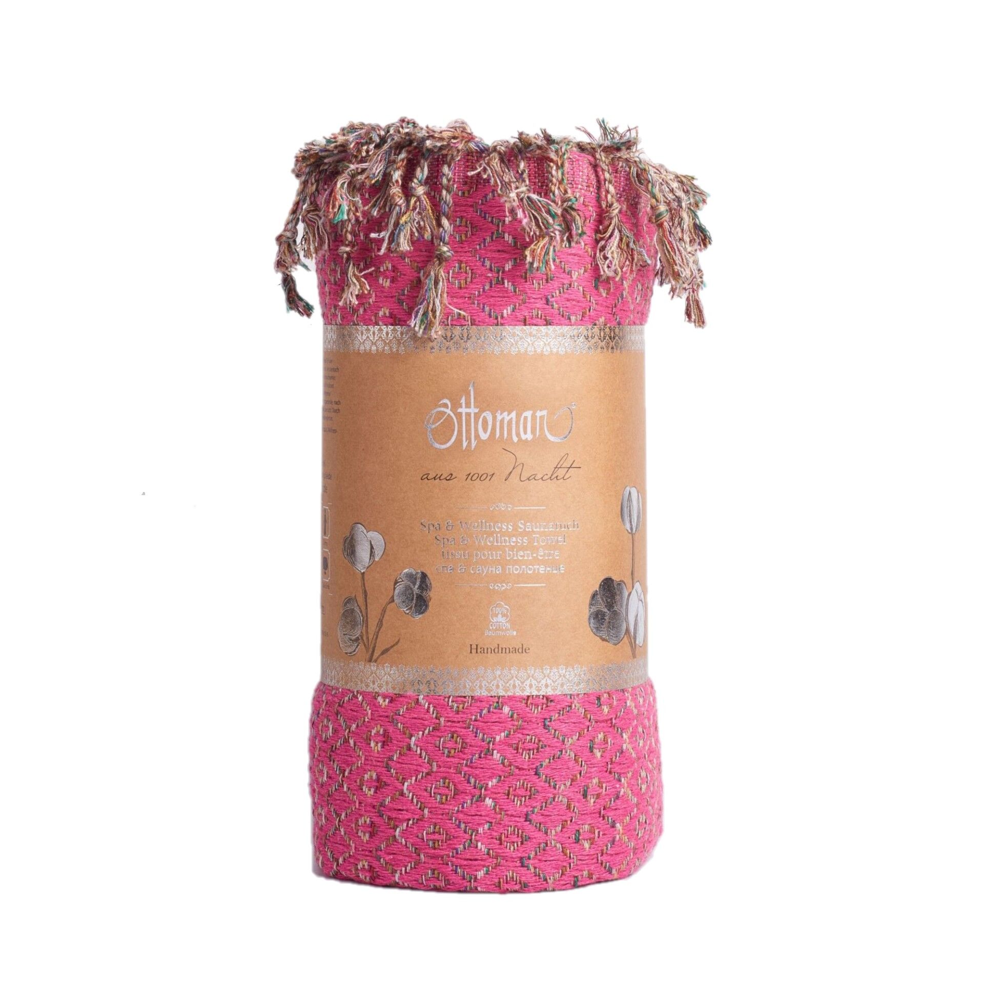 Premium Hamam Tuch Jasmin pink