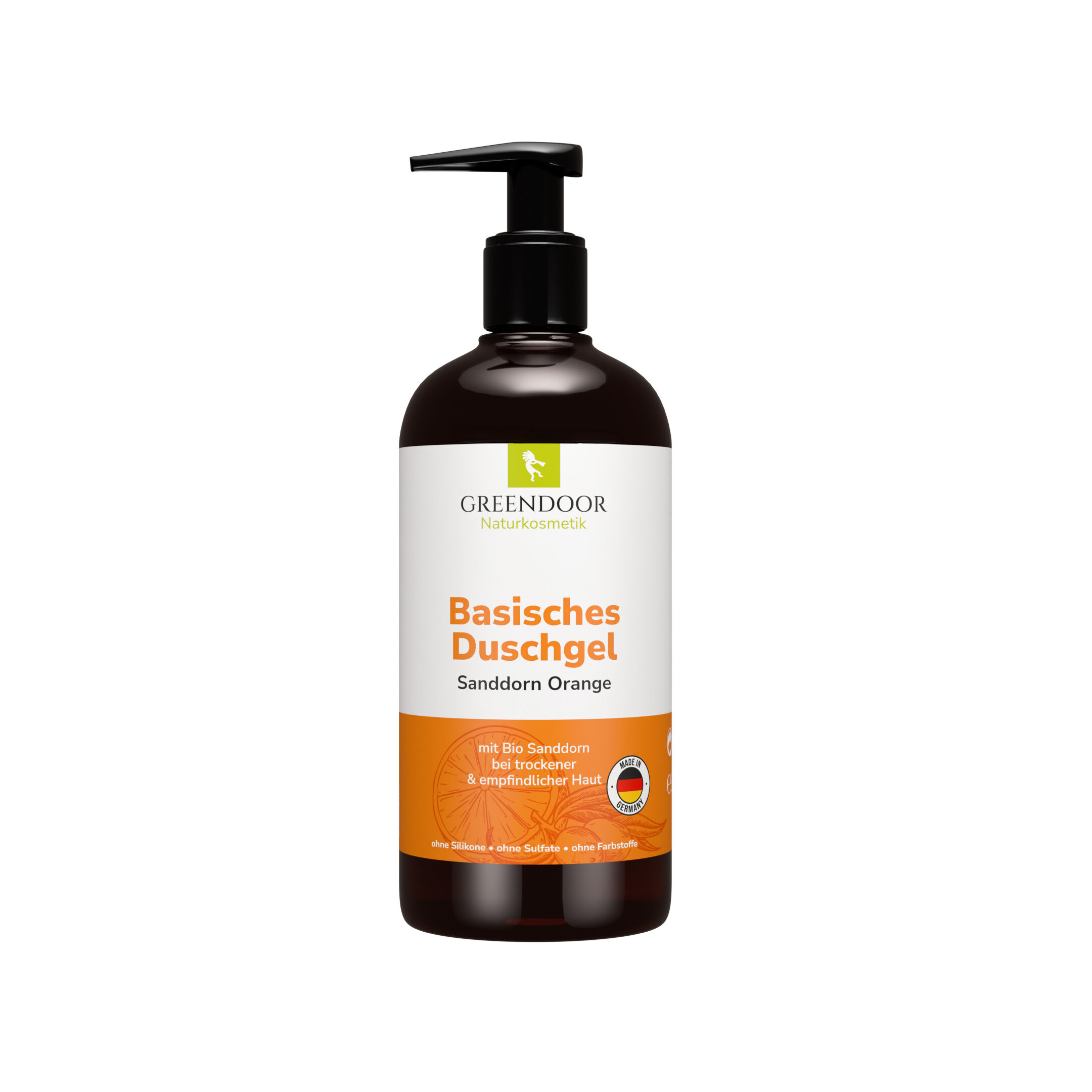 Basisches Duschgel Sanddorn Orange Basisches Duschgel Sanddorn Orange