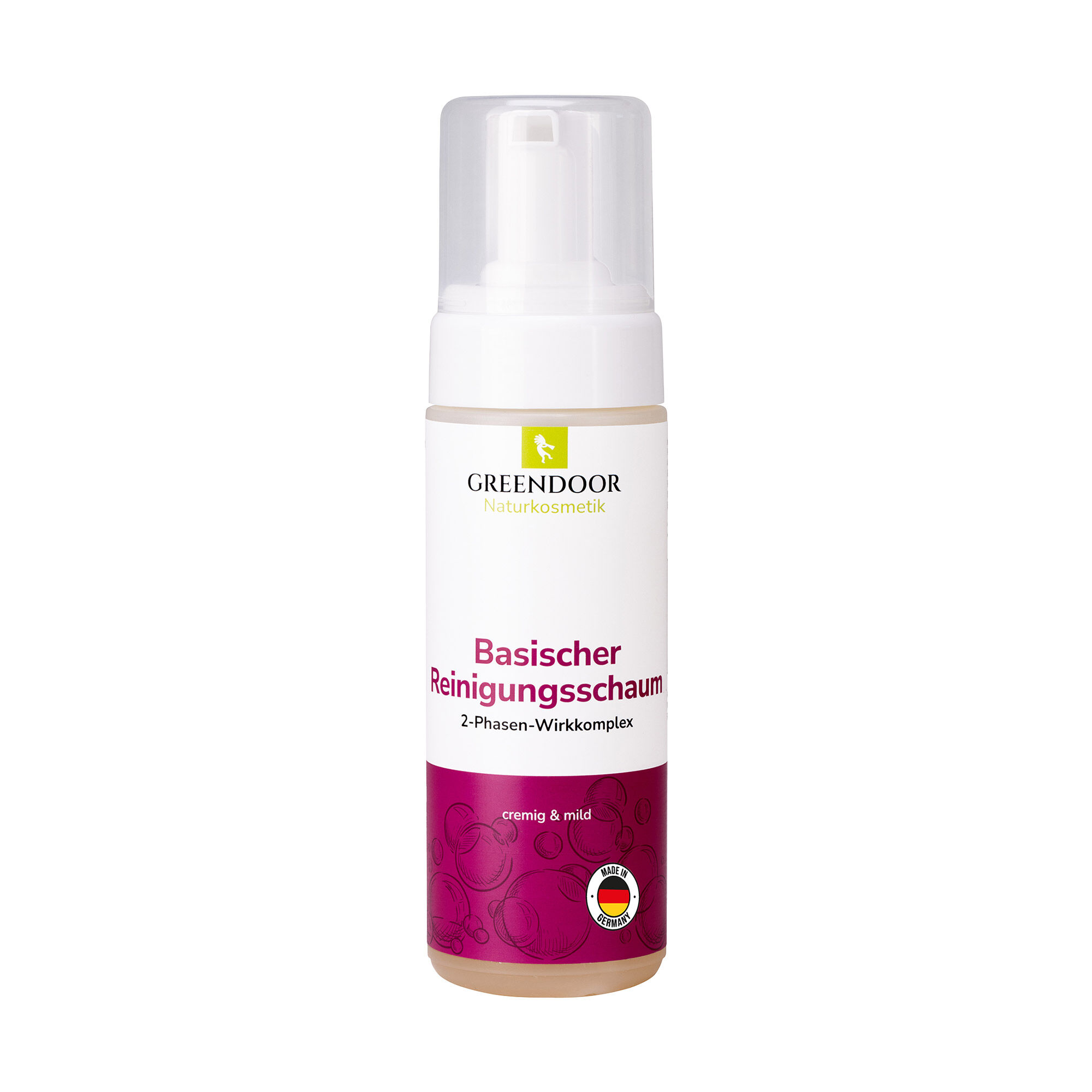 Basischer Reinigungsschaum