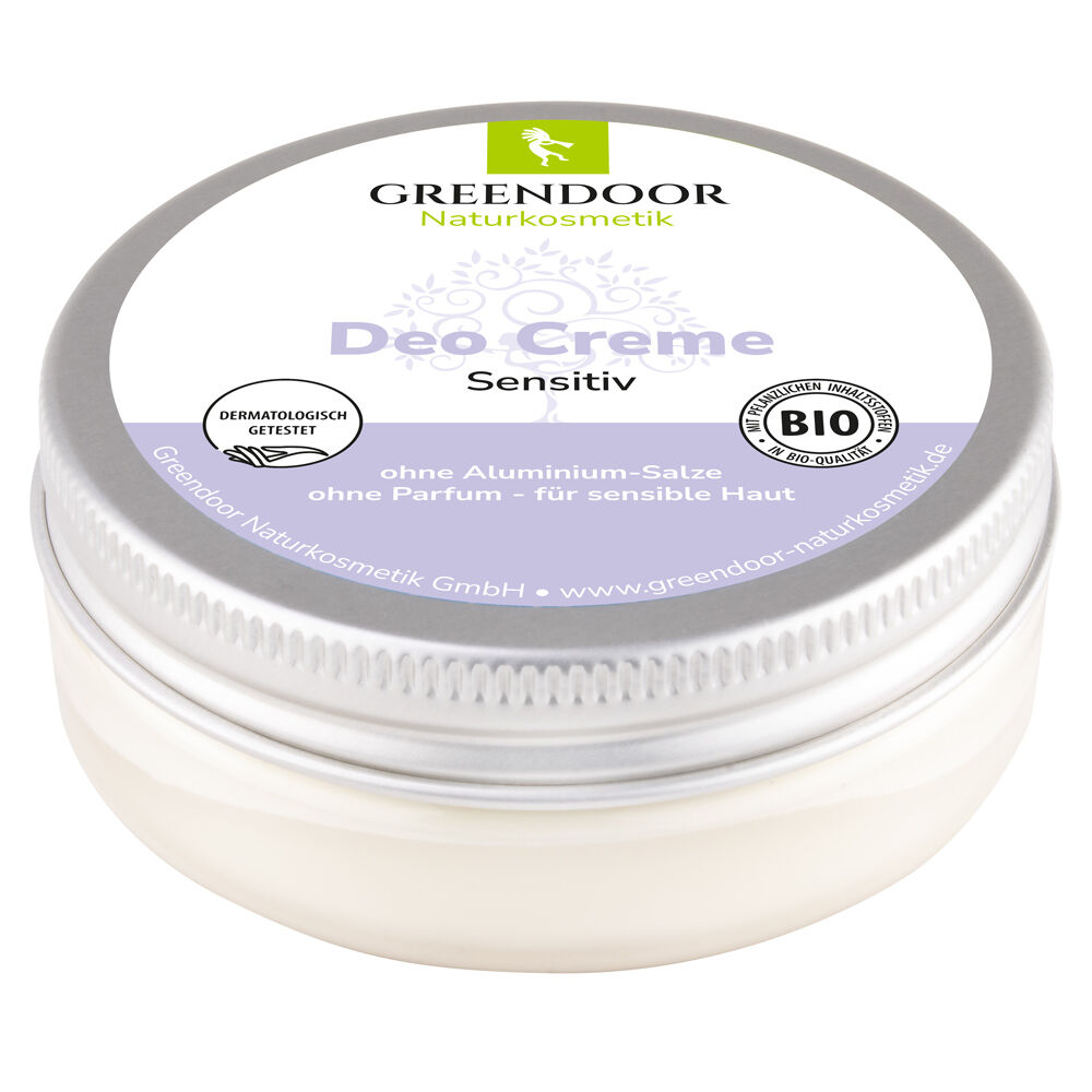 Packshot Greendoor Deo Creme sensitiv, geschlossen