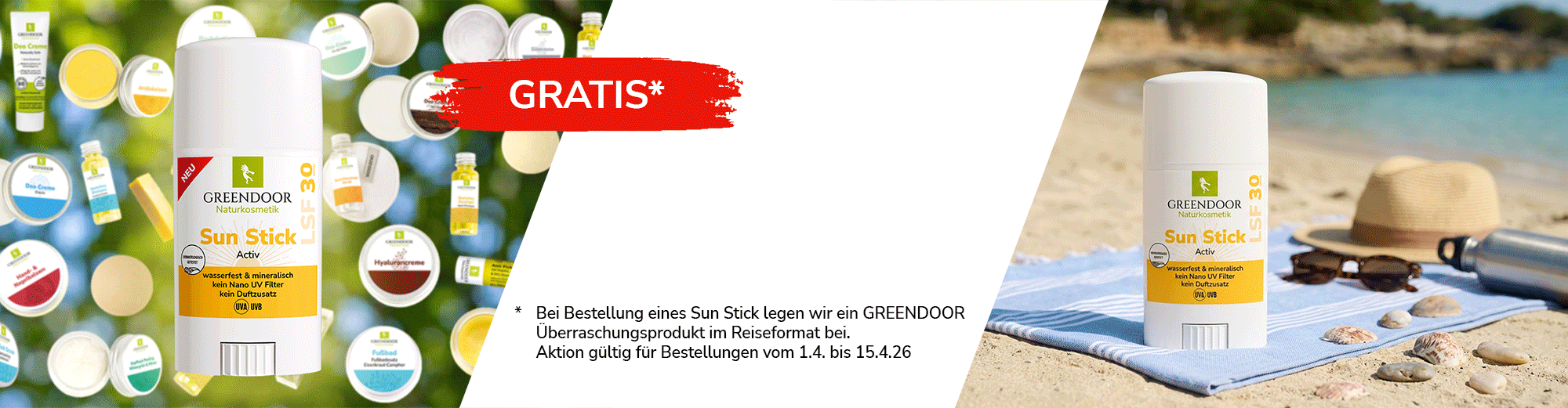 Naturkosmetik Gratisbeigabe