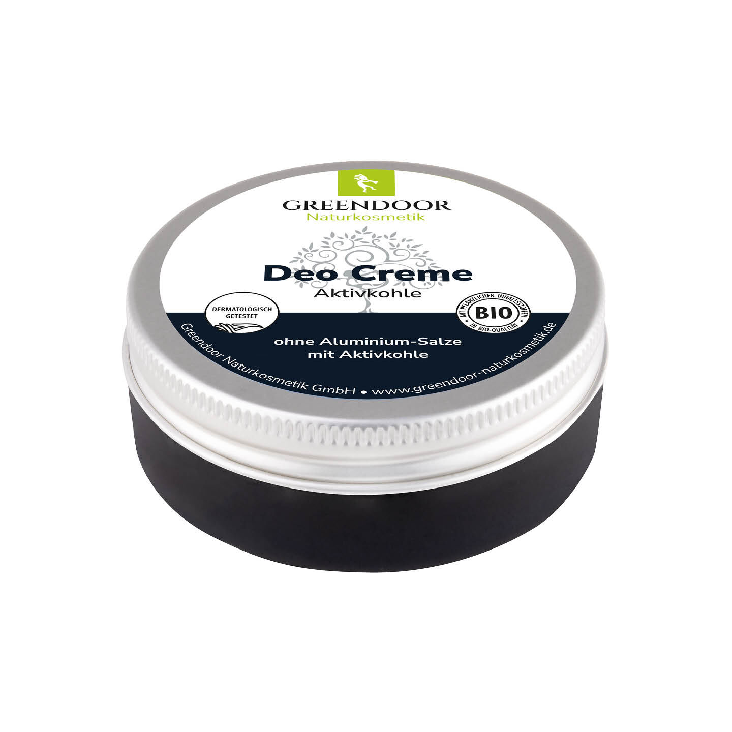 Zweite Wahl: Deo Creme mit Aktivkohle - Black Power, Deodorant ohne Aluminiumsalze 50ml, vegan