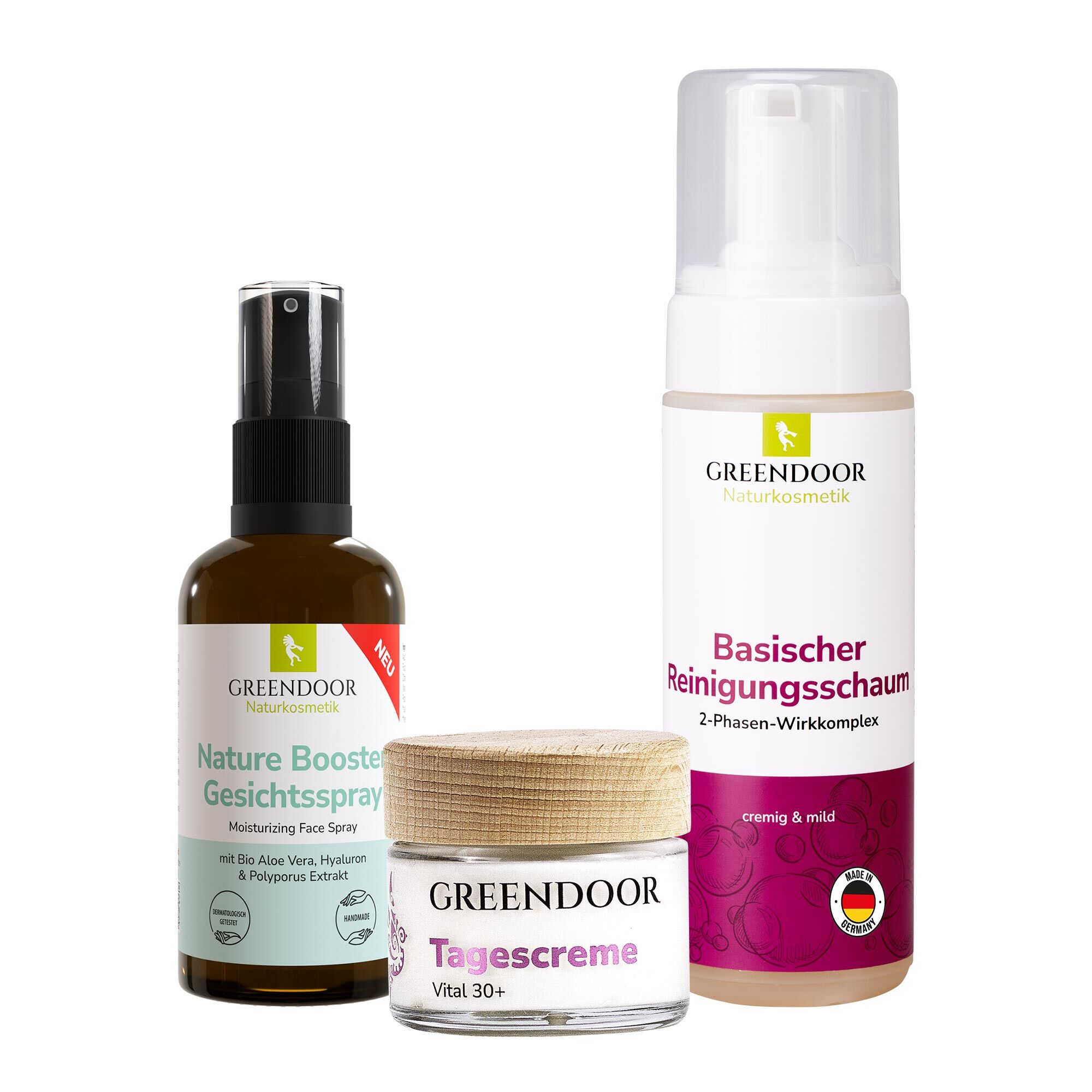 Set 1 morgendliche Gesichtspflege-Routine
