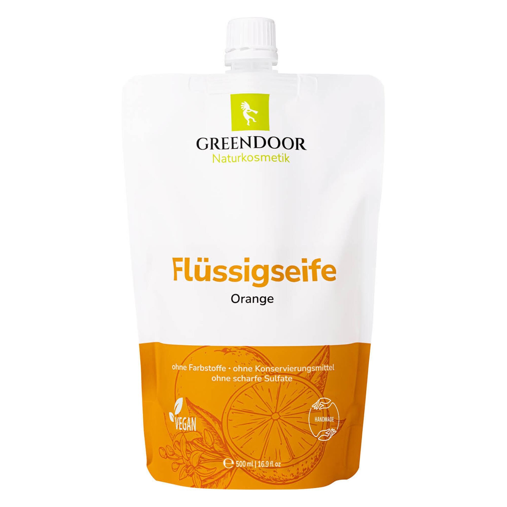 Flüssigseife Nachfüllpackung Orange Flüssigseife Nachfüllpackung Orange