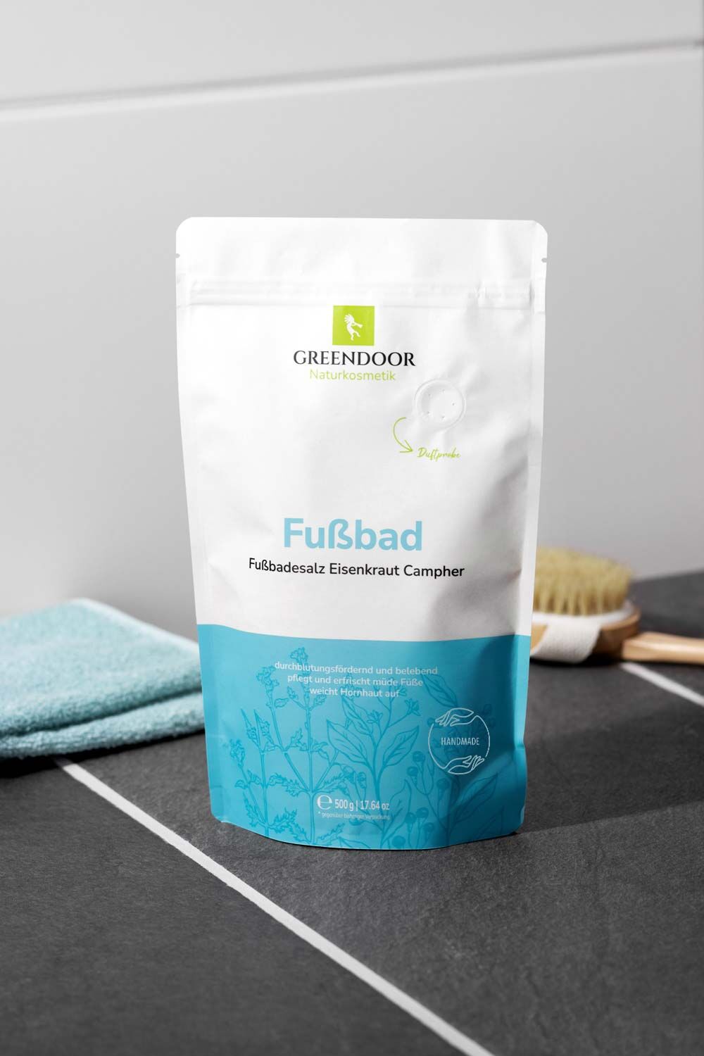Fußbad Campher Eisenkraut