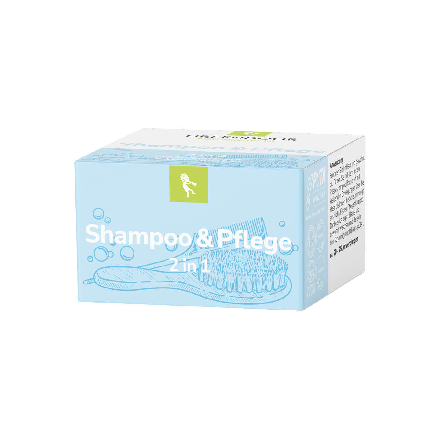 2 in 1 Shampoo und Pflege